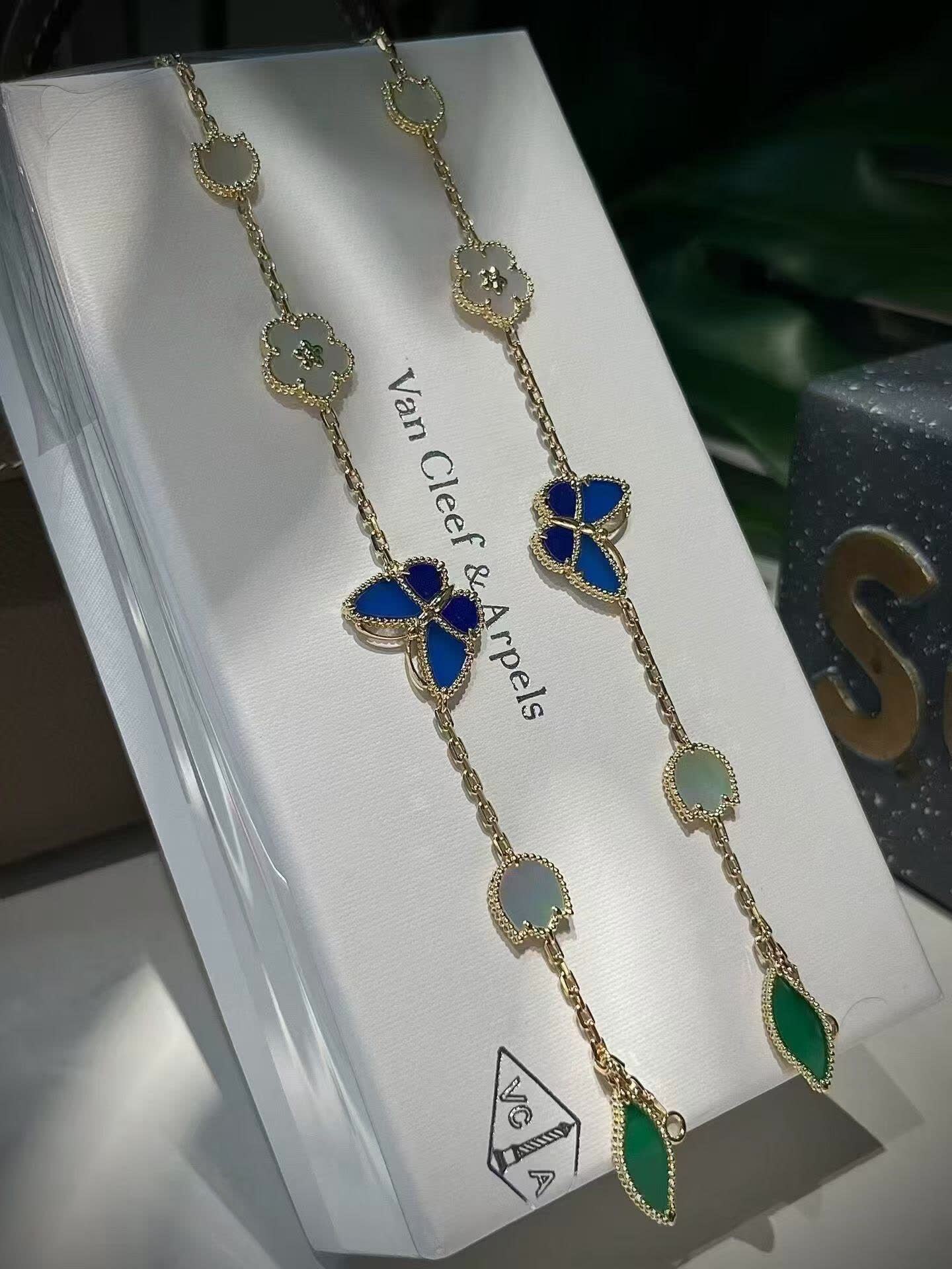 Van Cleef & Arpels Alhambra Butterfly Earrings